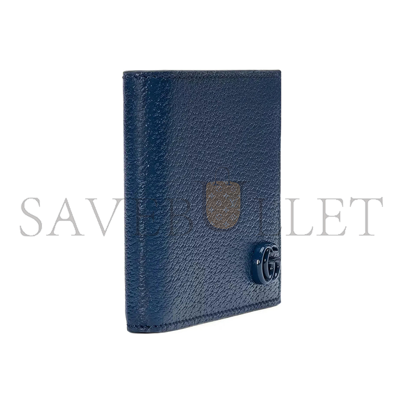 GUCCI GG MARMONT BI-FOLD CARD CASE WALLET 428726 (11*9cm) GUCCI GG MARMONT BI-FOLD CARD CASE WALLET 428726 (11*9cm)
